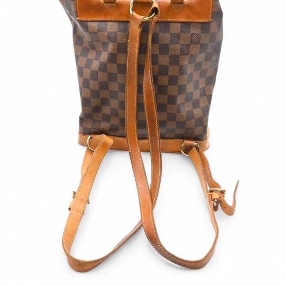 Louis Vuitton Brown Checkered Backpack - Picture 2 of 16